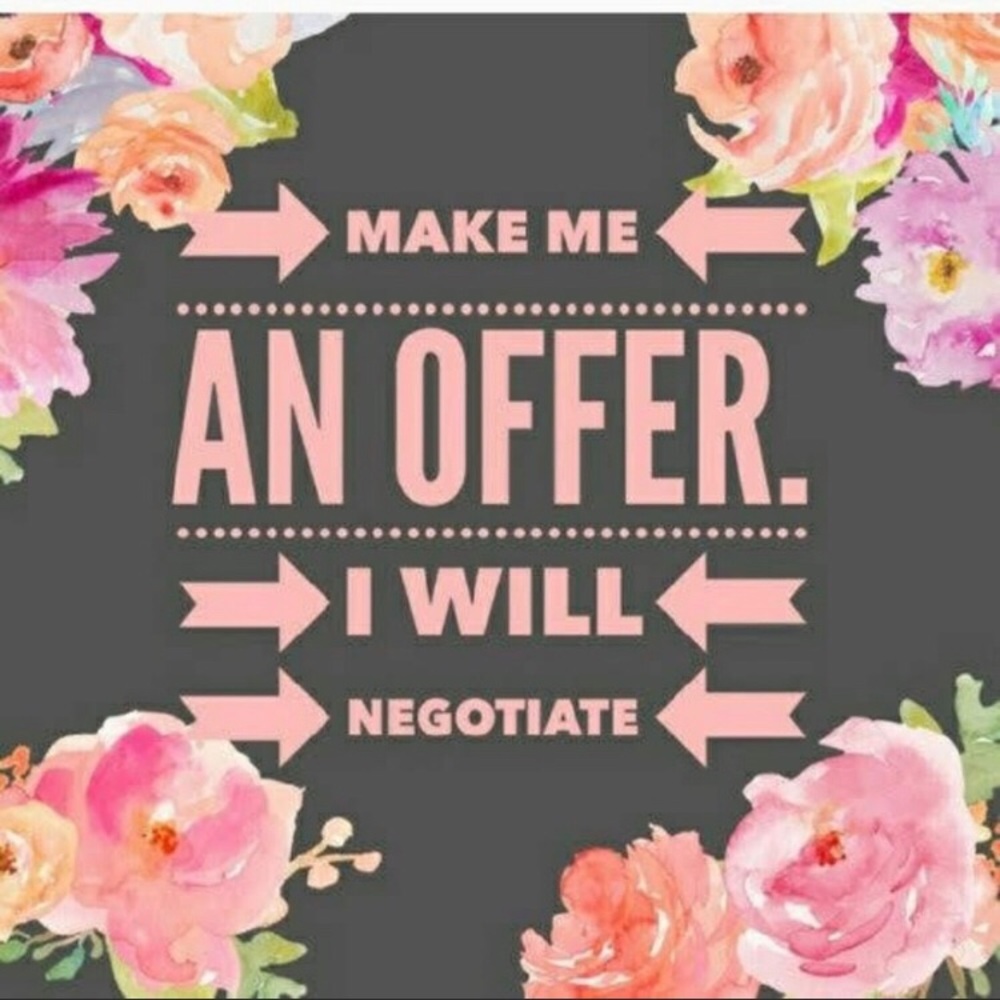 Willing to negotiate!!